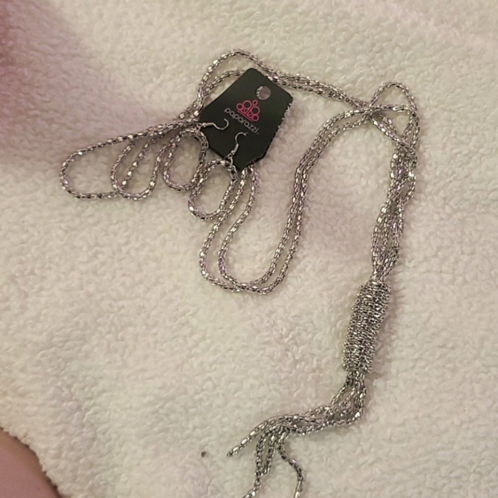 Necklace and earrings
